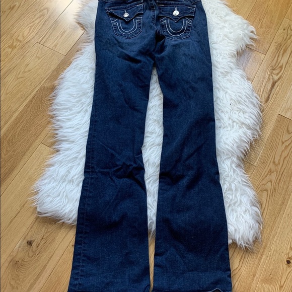 True religion boot cut women jeans size 28/30 - Picture 11 of 12
